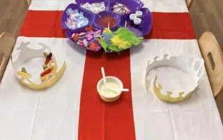 Monkey Puzzle Greenford crown making activity