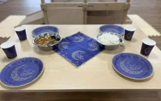 learning about food for eid