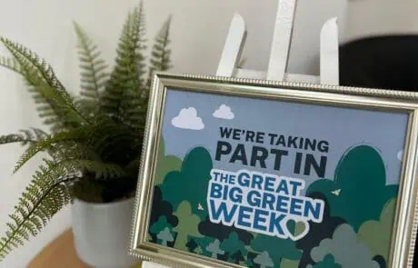 Great Big Green Week sign