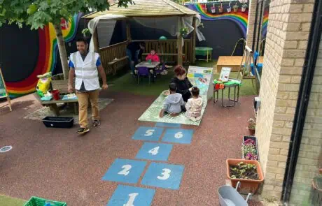Outdoor activities at Monkey Puzzle Greenford