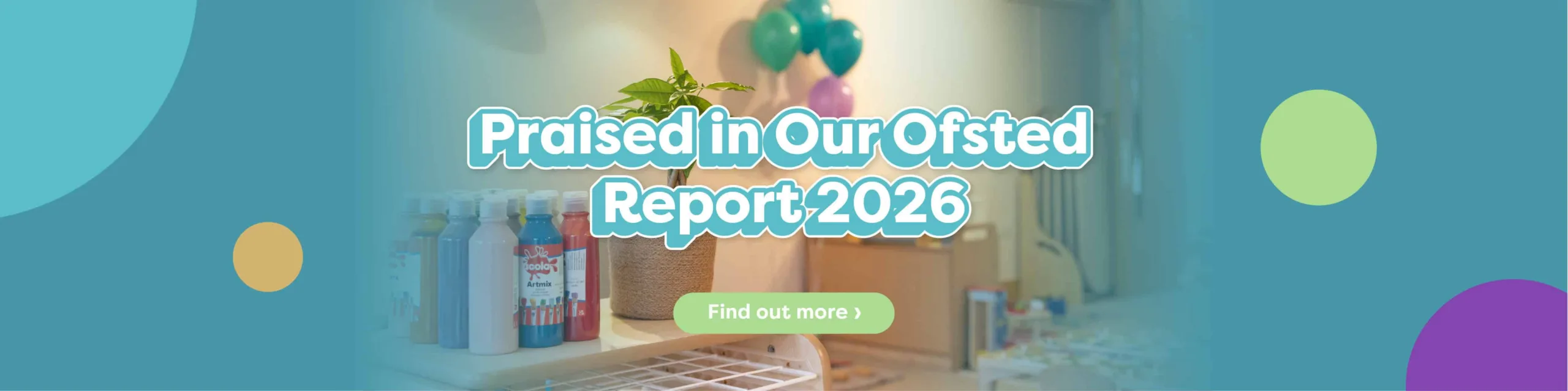 Praised in Our Ofsted Report 2026